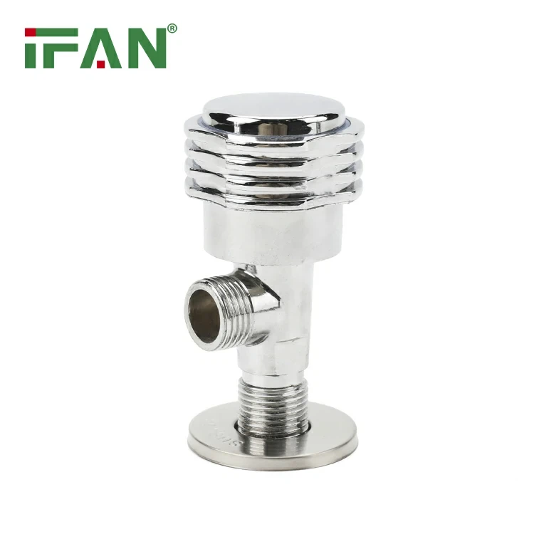 Brass Angle Valve Supports Multi-Angle Connections